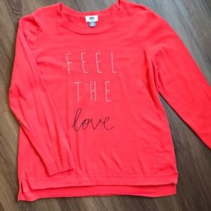 Feel the love Old Navy Sweater Orange